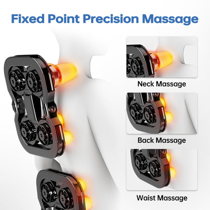 Full Body Massage Chair Zero Gravity Reclining Chair with Airbags, Heat Therapy and Hi-Fi Speakers, LCD Touchscreen Control