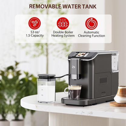Fully Automatic Espresso Machine with Automatic Milk Frother