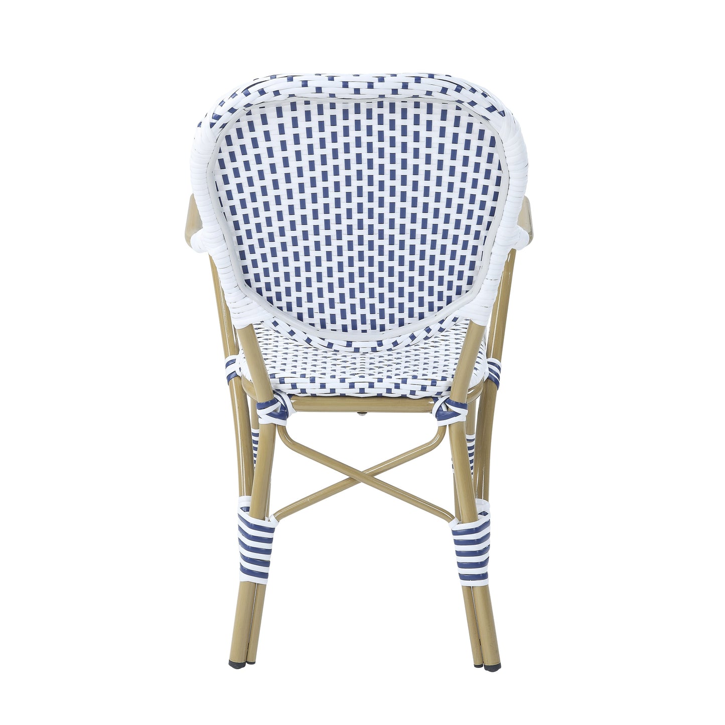 Courtnie French Country 3-Piece Aluminum Outdoor Bistro Set by Furniture of America