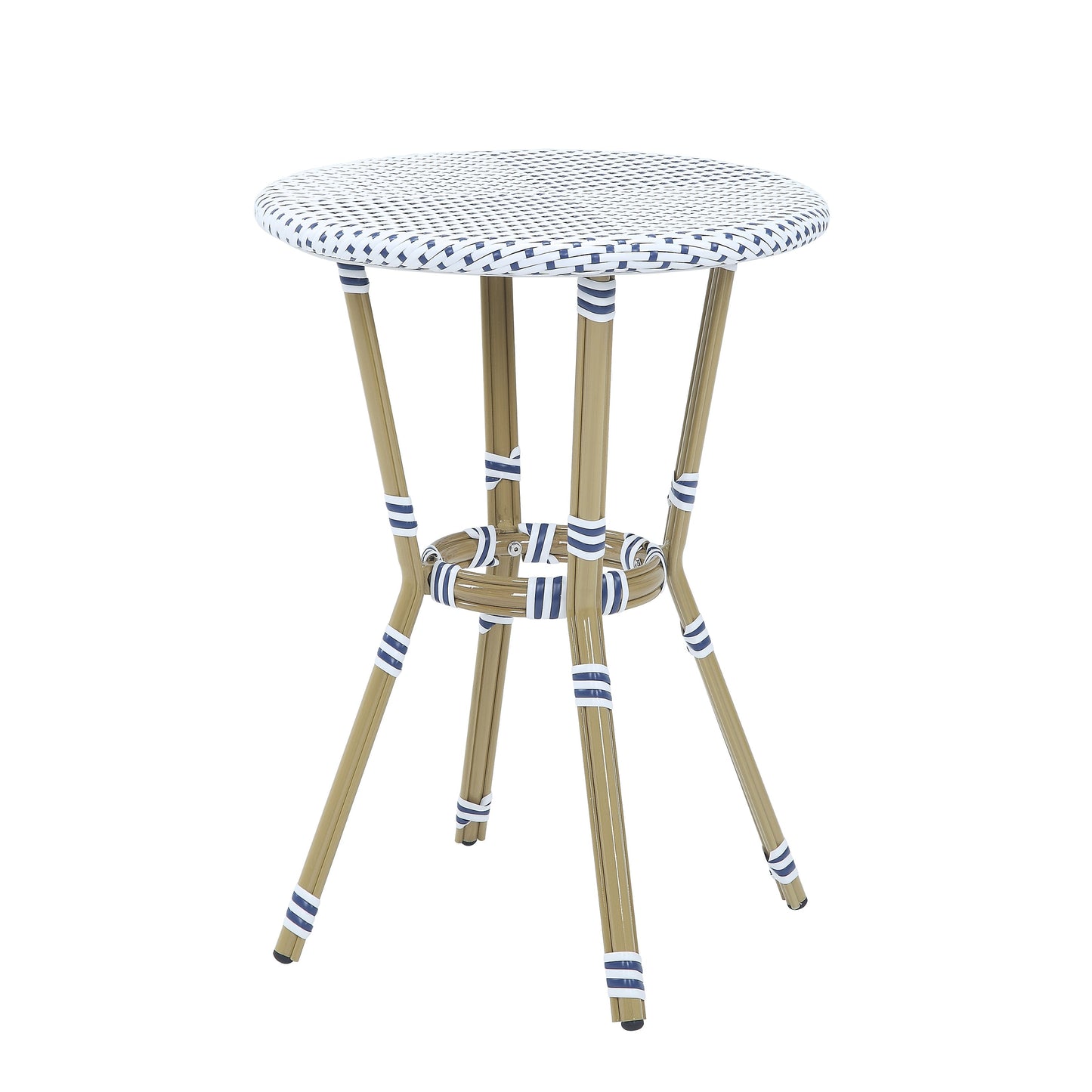 Courtnie French Country 3-Piece Aluminum Outdoor Bistro Set by Furniture of America