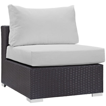 Bocabec Synthetic Rattan Outdoor Patio Sectional Set (7 Piece Set) by Havenside Home