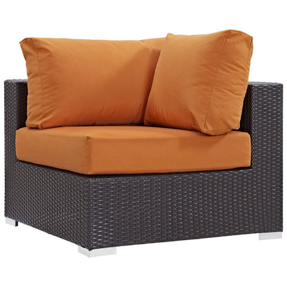 Bocabec Synthetic Rattan Outdoor Patio Sectional Set (7 Piece Set) by Havenside Home