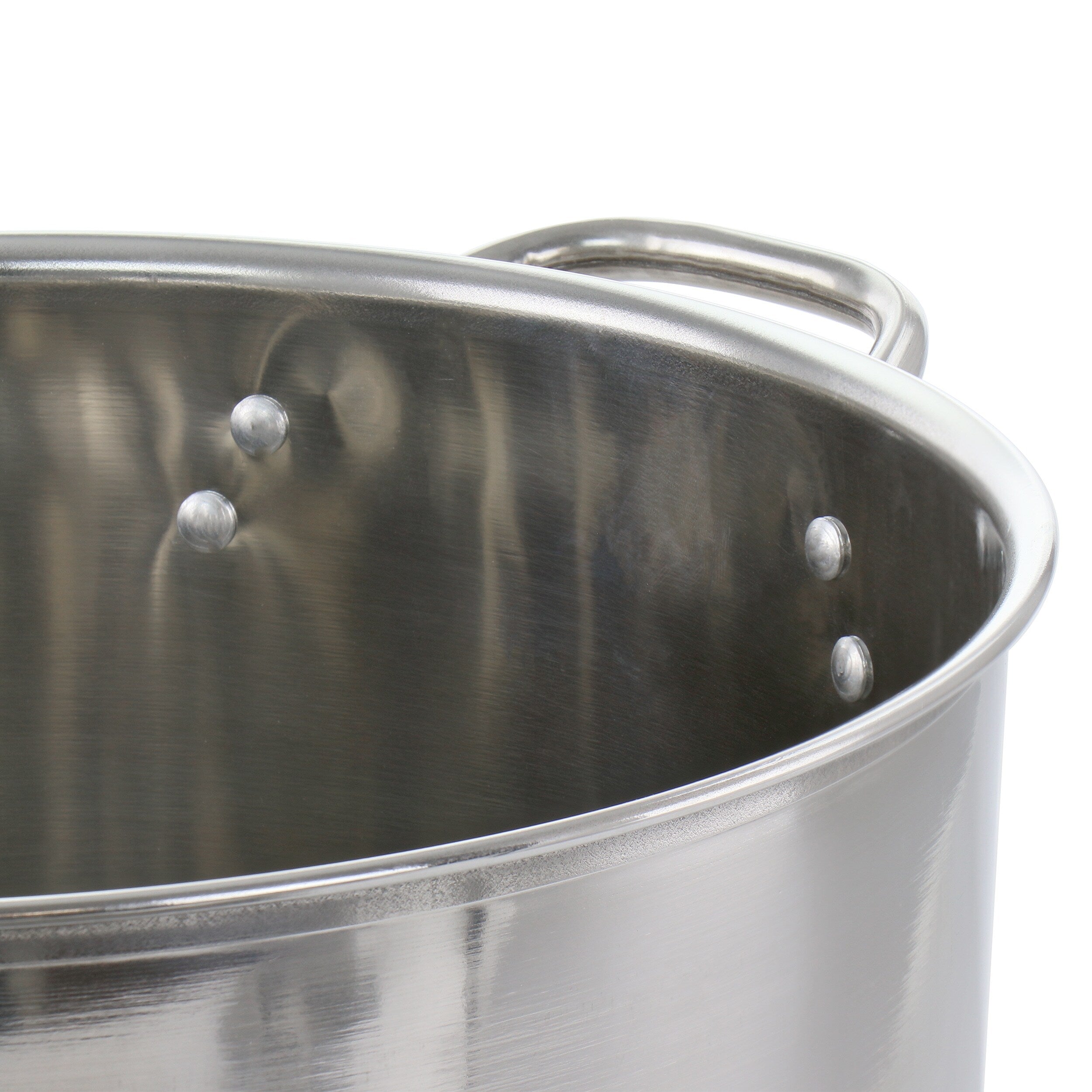 Gibson Everyday Whittington 16 Quart Stainless Steel Stock Pot with Lid