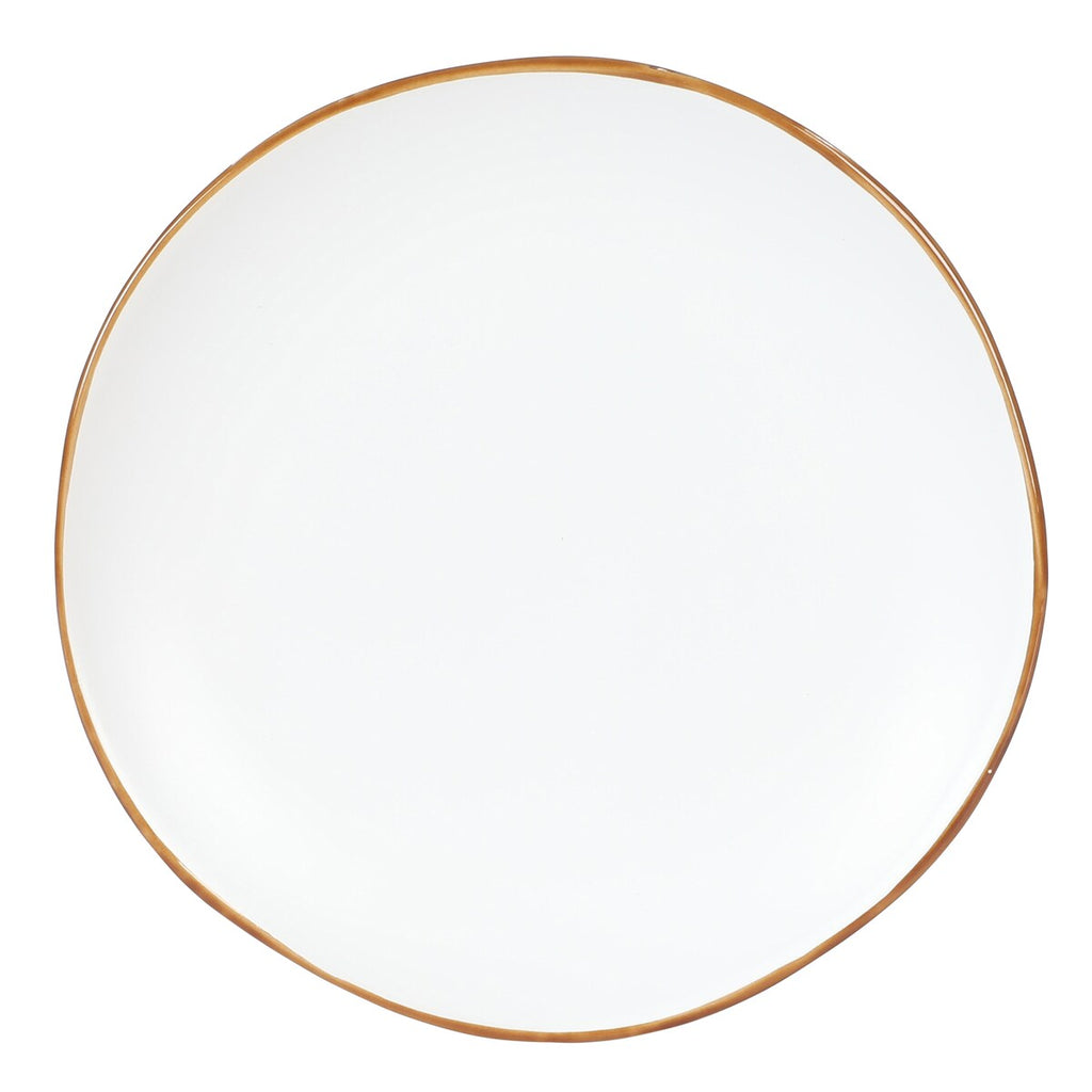 Gibson Home Hazeltine 16 Piece Plates and Bowls Dishes Stoneware Ceramic Dinnerware Set