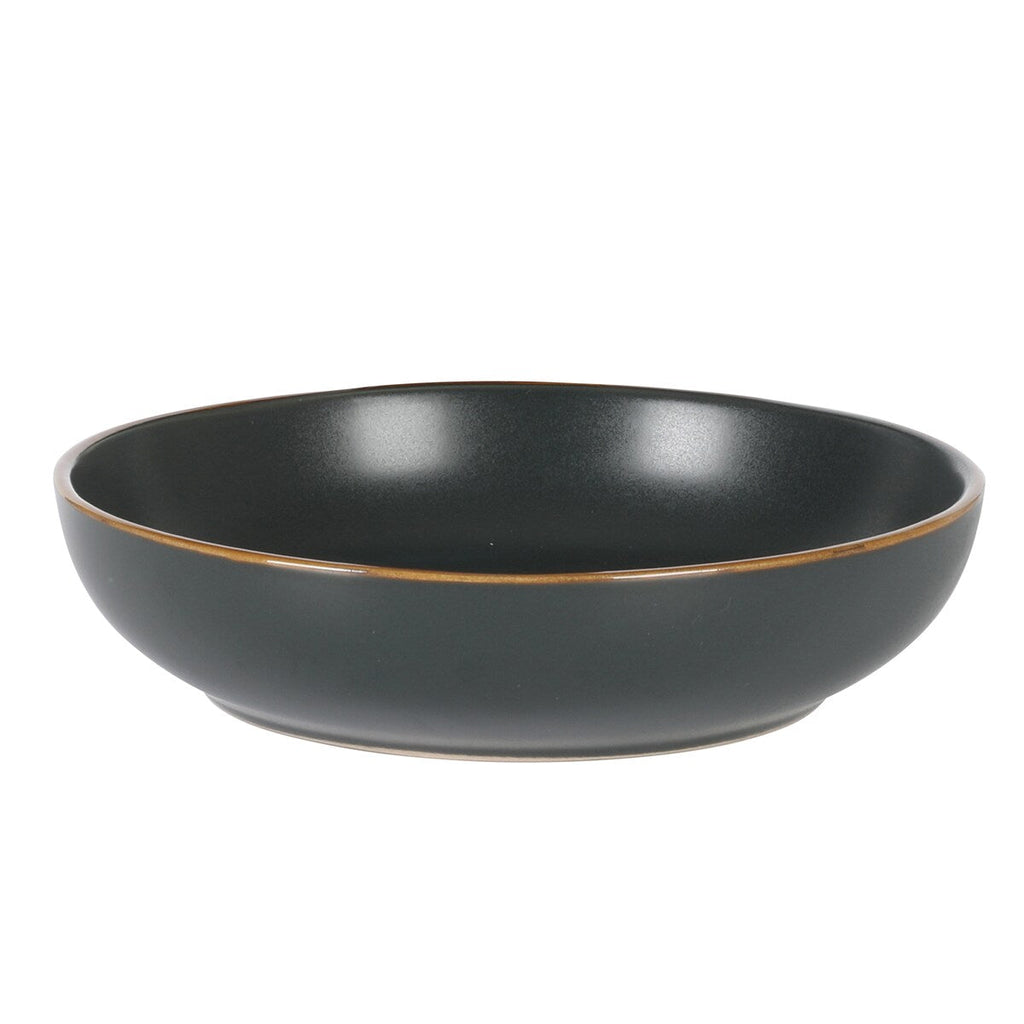 Gibson Home Hazeltine 16 Piece Plates and Bowls Dishes Stoneware Ceramic Dinnerware Set
