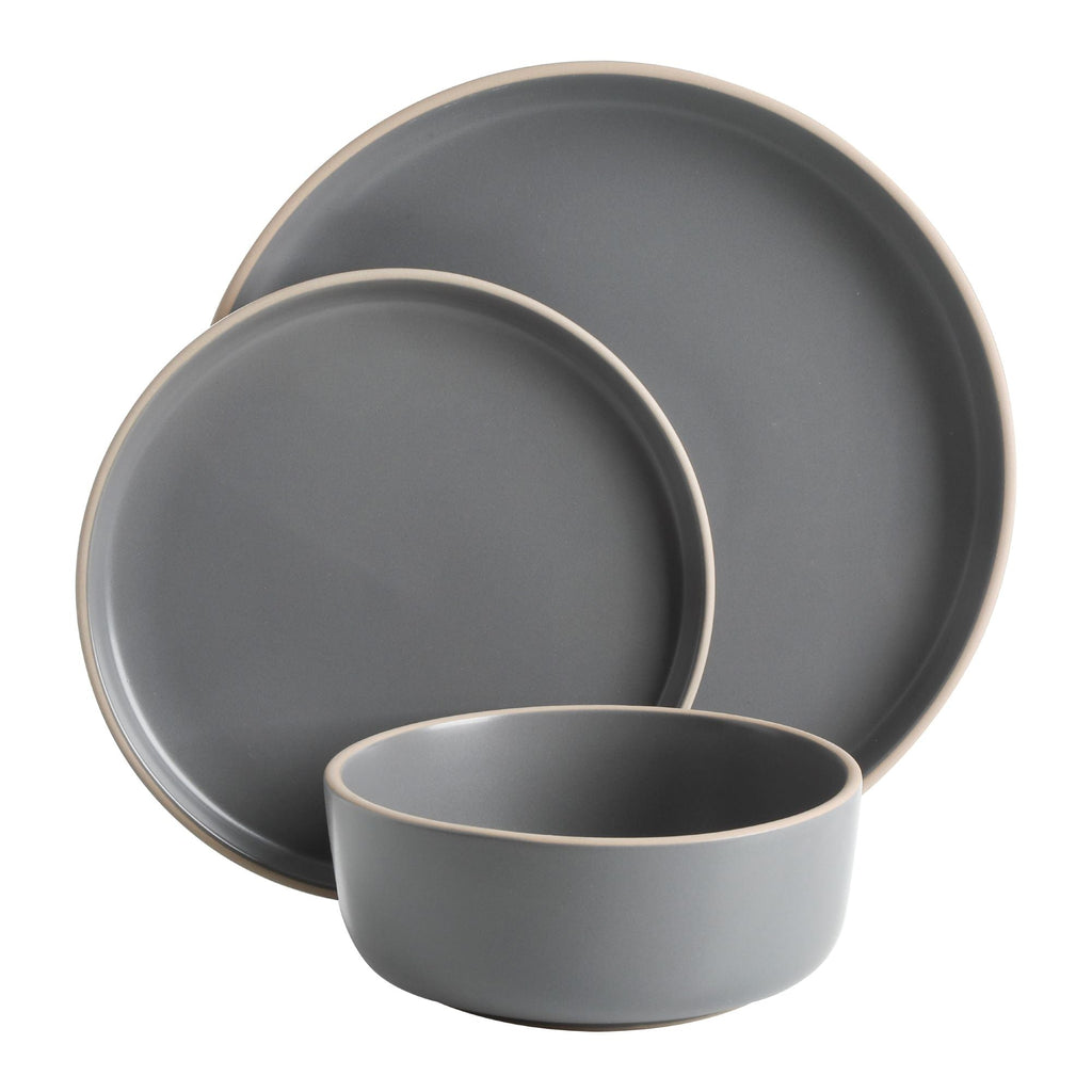 Gibson Home Zuma 18 Piece Dinnerware Set