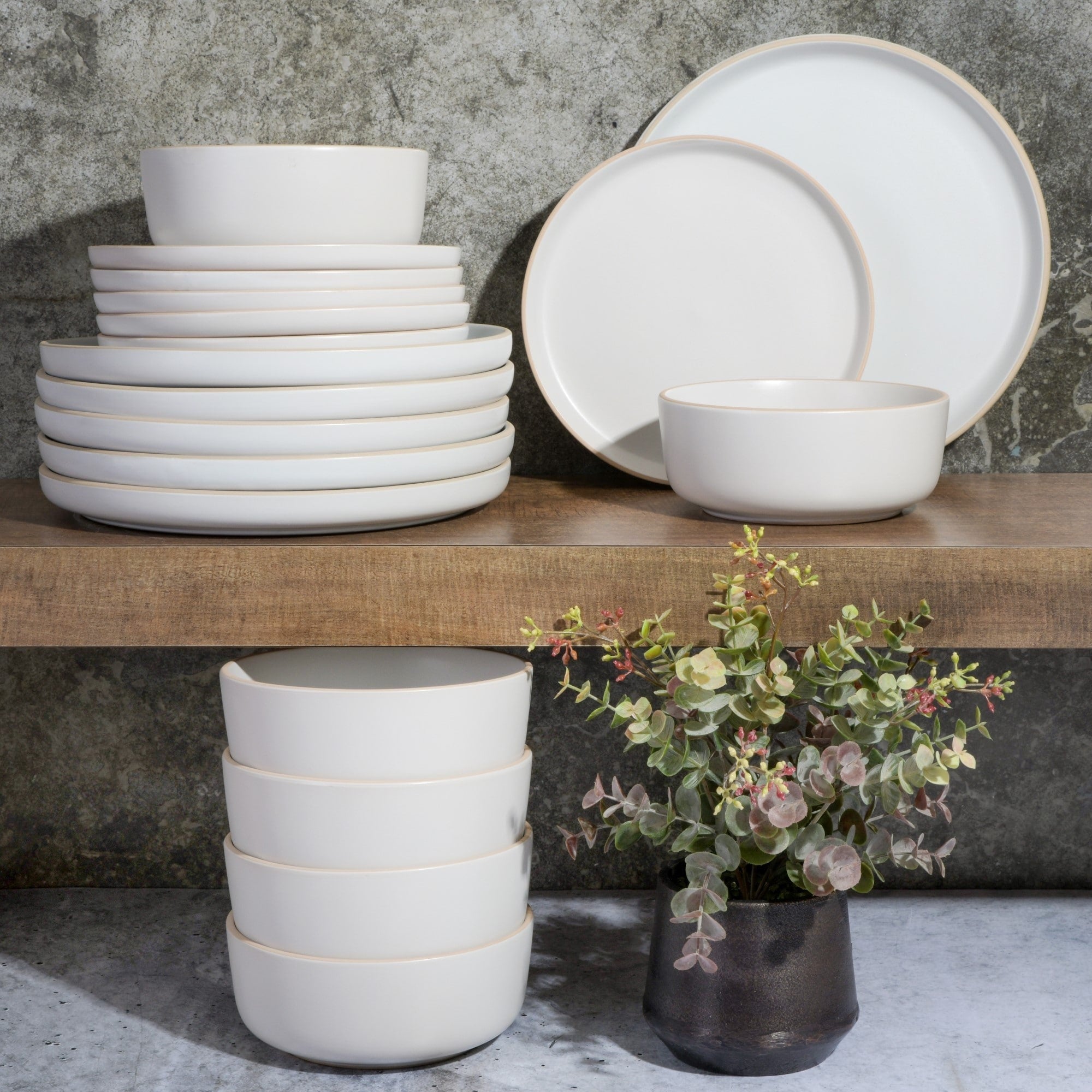 Gibson Home Zuma 18 Piece Dinnerware Set