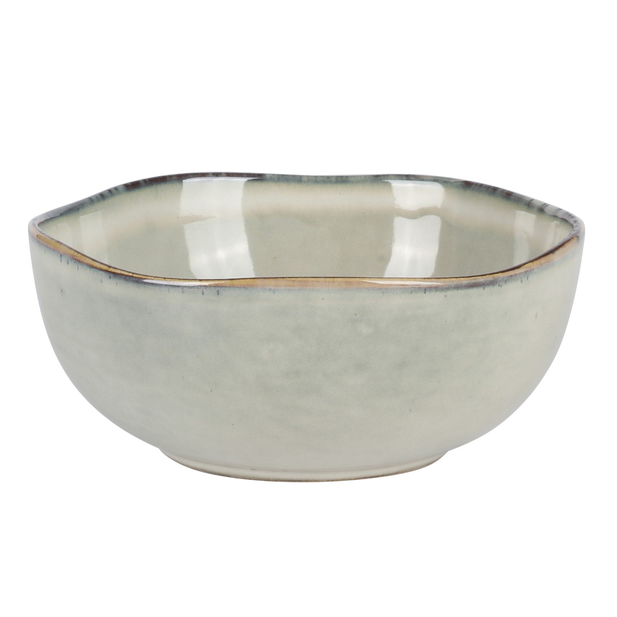 Gibson Soho Lounge Nardini 12 Piece (Service for 4) Plates and Bowls Reactive Glaze Dishes Stoneware Dinnerware Set
