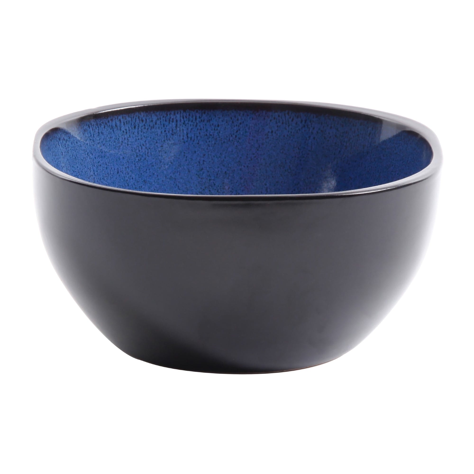 Gibson Soho Lounge Square 16-Piece Reactive Glaze Stoneware Dinnerware Set