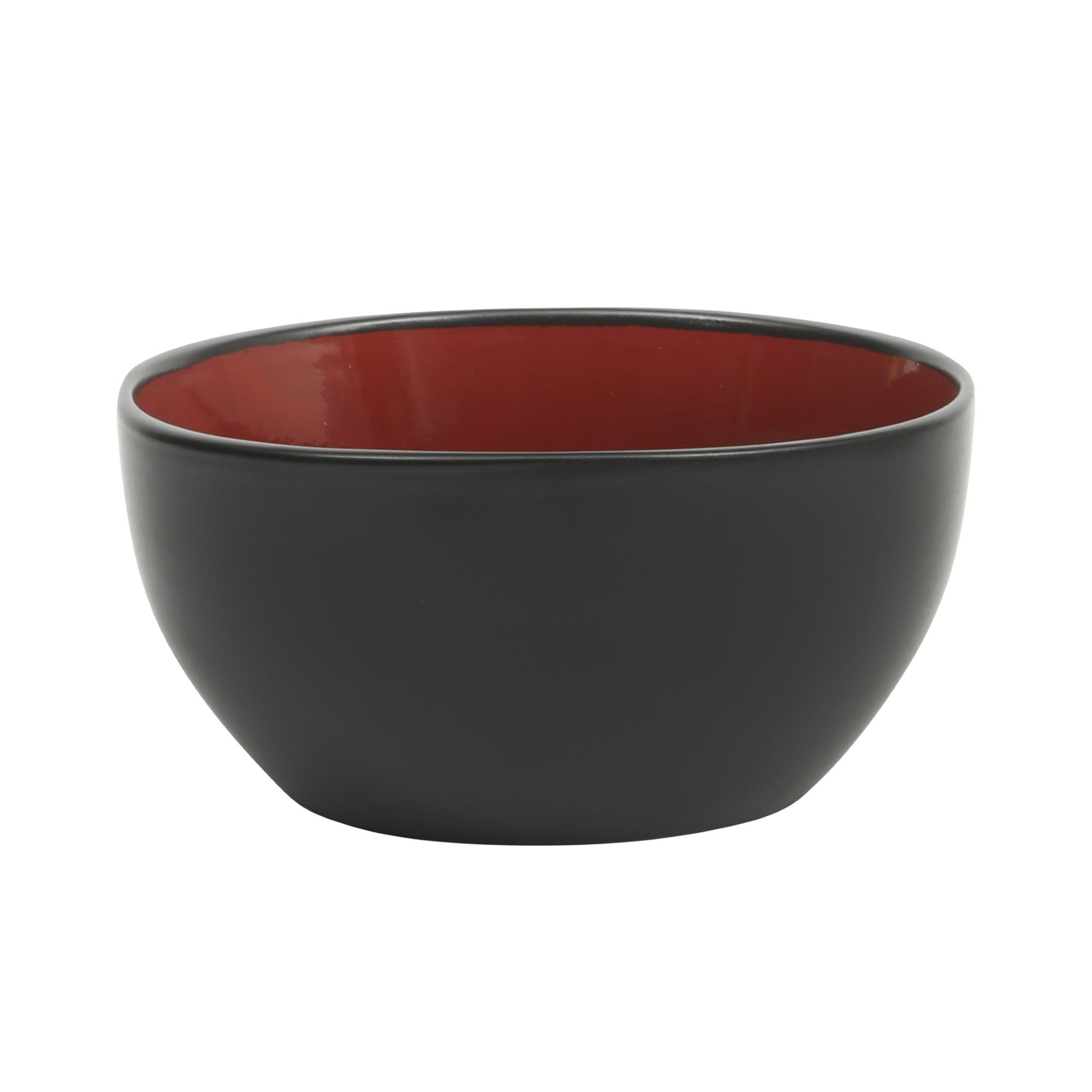 Gibson Soho Lounge Square 16-Piece Reactive Glaze Stoneware Dinnerware Set