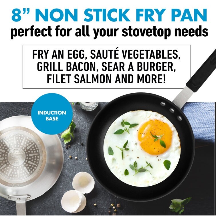 Gotham Steel Professional Series NSF Fry Pan with Removeable Rubber Handle
