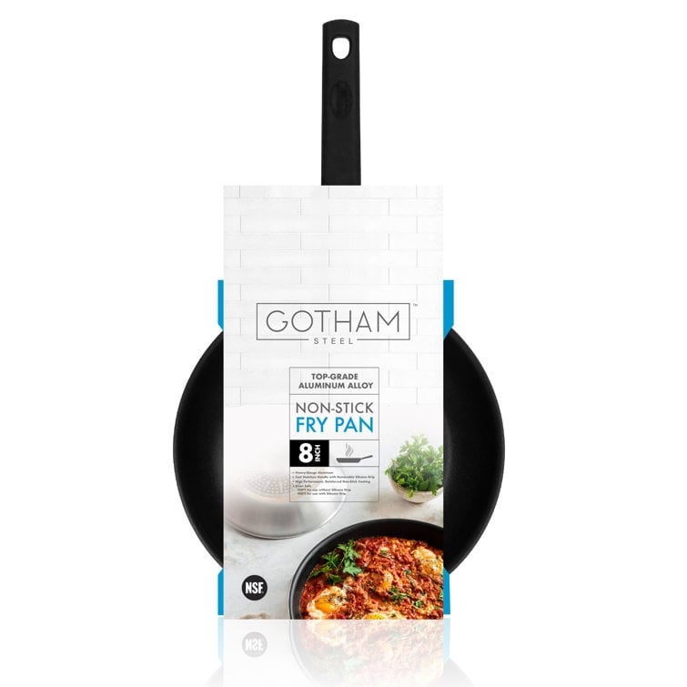 Gotham Steel Professional Series NSF Fry Pan with Removeable Rubber Handle
