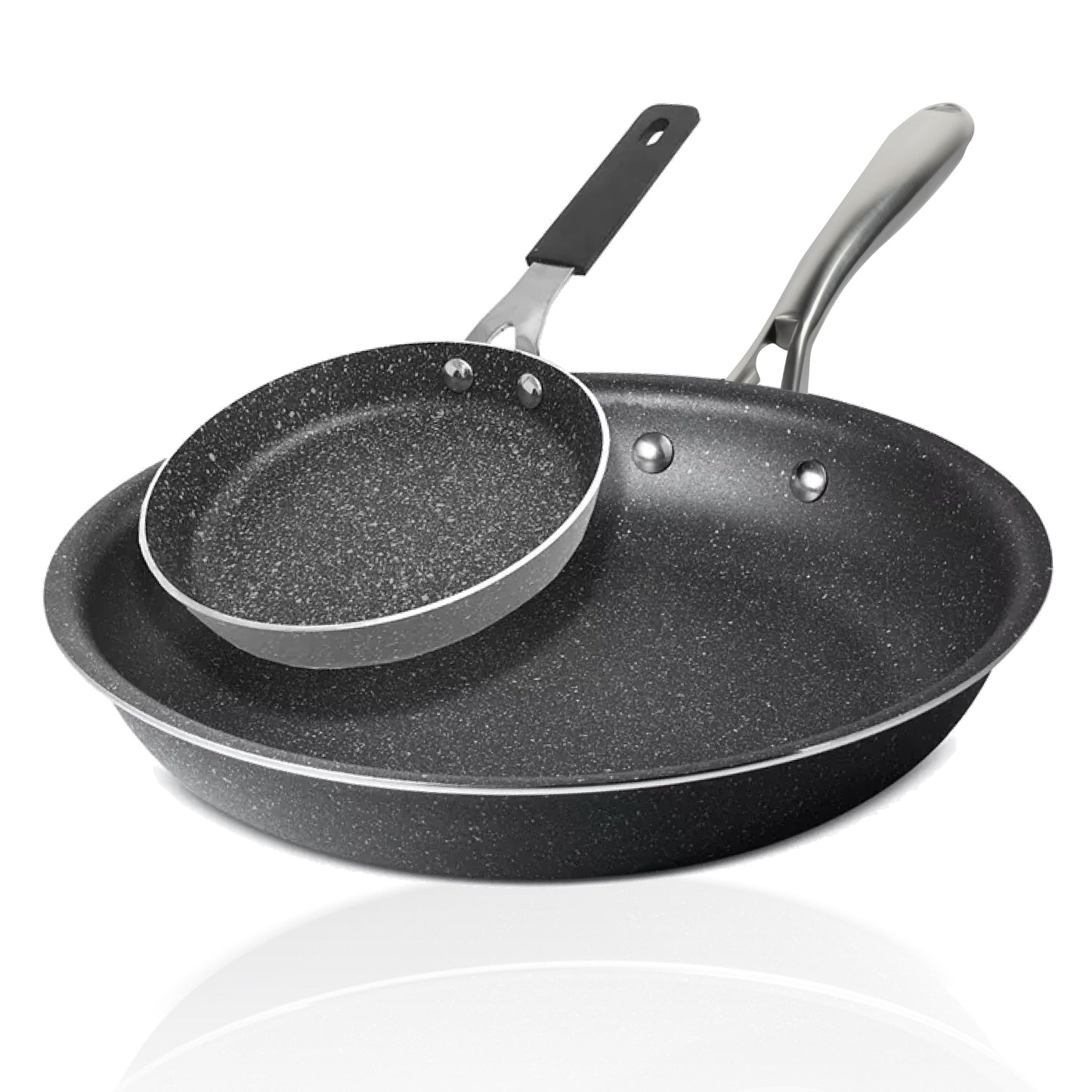 Granitestone 5.5'' and 9.5'' Nonstick Fry Pan Set with Stay Cool Handle