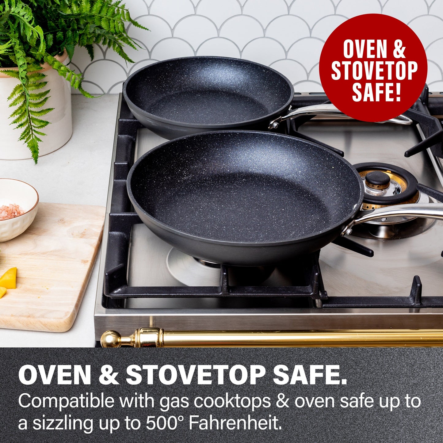 Granitestone 8 Nonstick Fry Pan with Stay Cool Handle