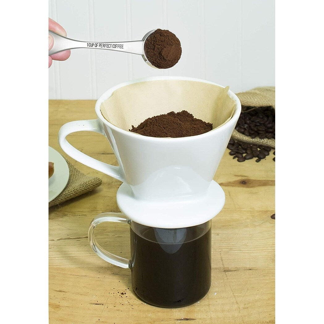 HIC 18/8 Stainless Steel Perfect Coffee Grounds Scoop Measuring Spoon