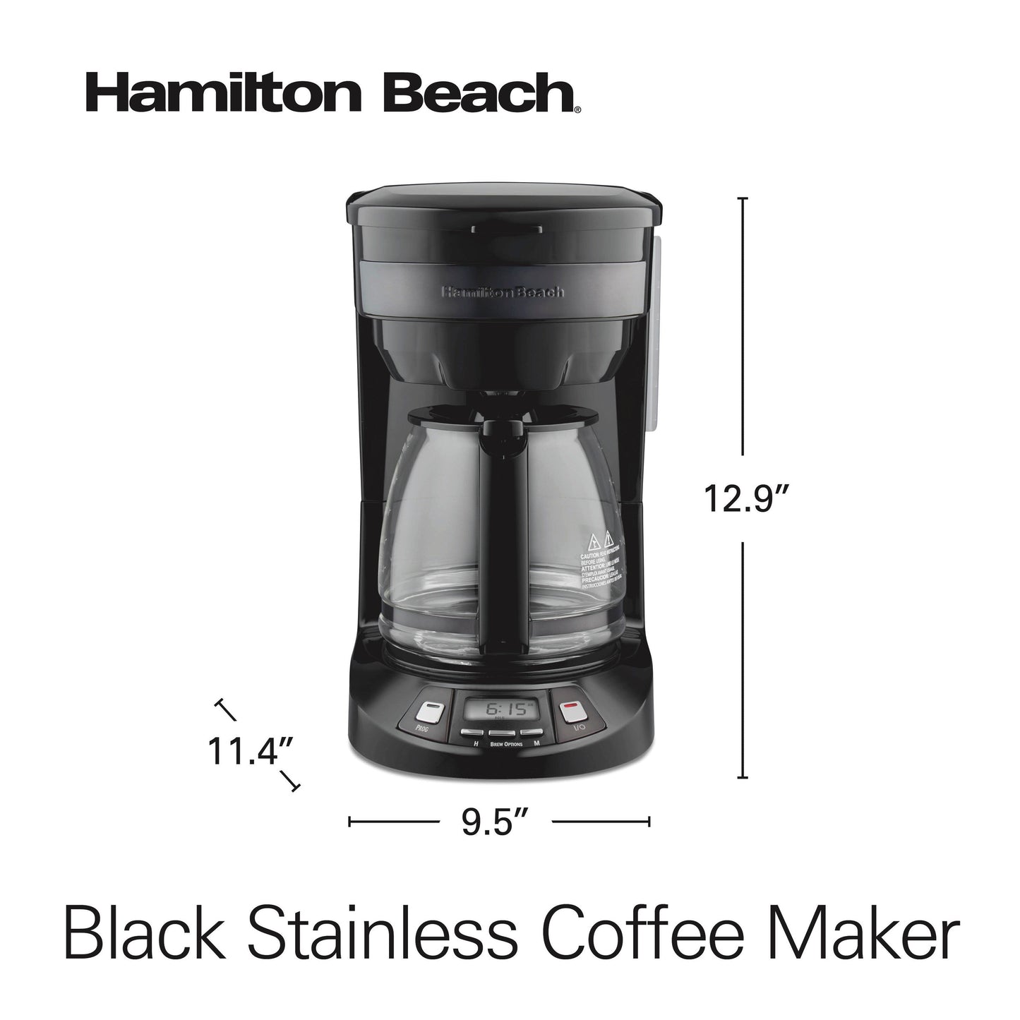 Hamilton Beach 12 Cup Programmable Coffee Maker