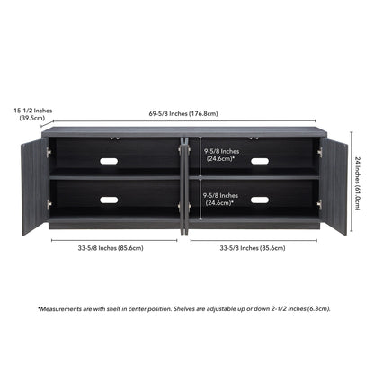 Hanson Rectangular TV Stand for TV's up to 75