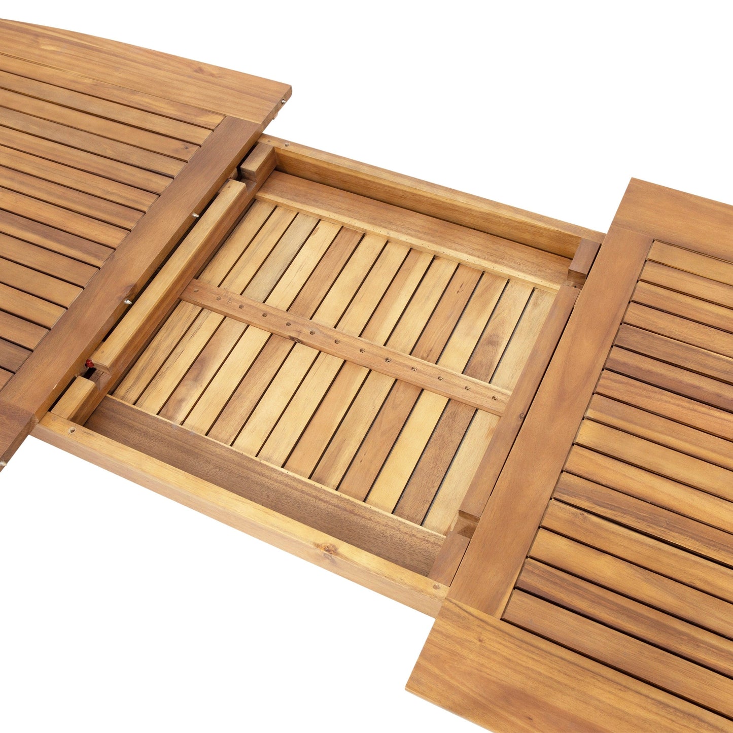 Hares Farmhouse Outdoor Acacia Wood 7-Piece Dining Sets with Cushions by Christopher Knight Home