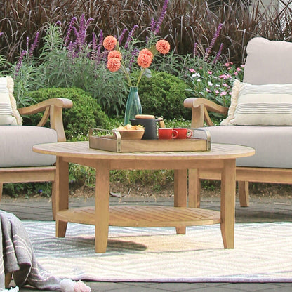 Cambridge Casual Lowell 5-piece Teak Patio Conversation Set