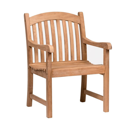 Amazonia 9 Piece FSC Solid Teak Jenther Outdoor Patio Dining Set - 9 Piece