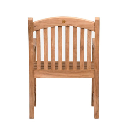 Amazonia 9 Piece FSC Solid Teak Jenther Outdoor Patio Dining Set - 9 Piece