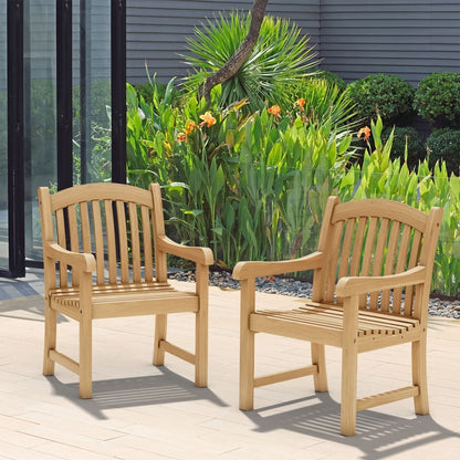 Amazonia FSC Teak Extendable Outdoor Patio Dining Set - 9piece