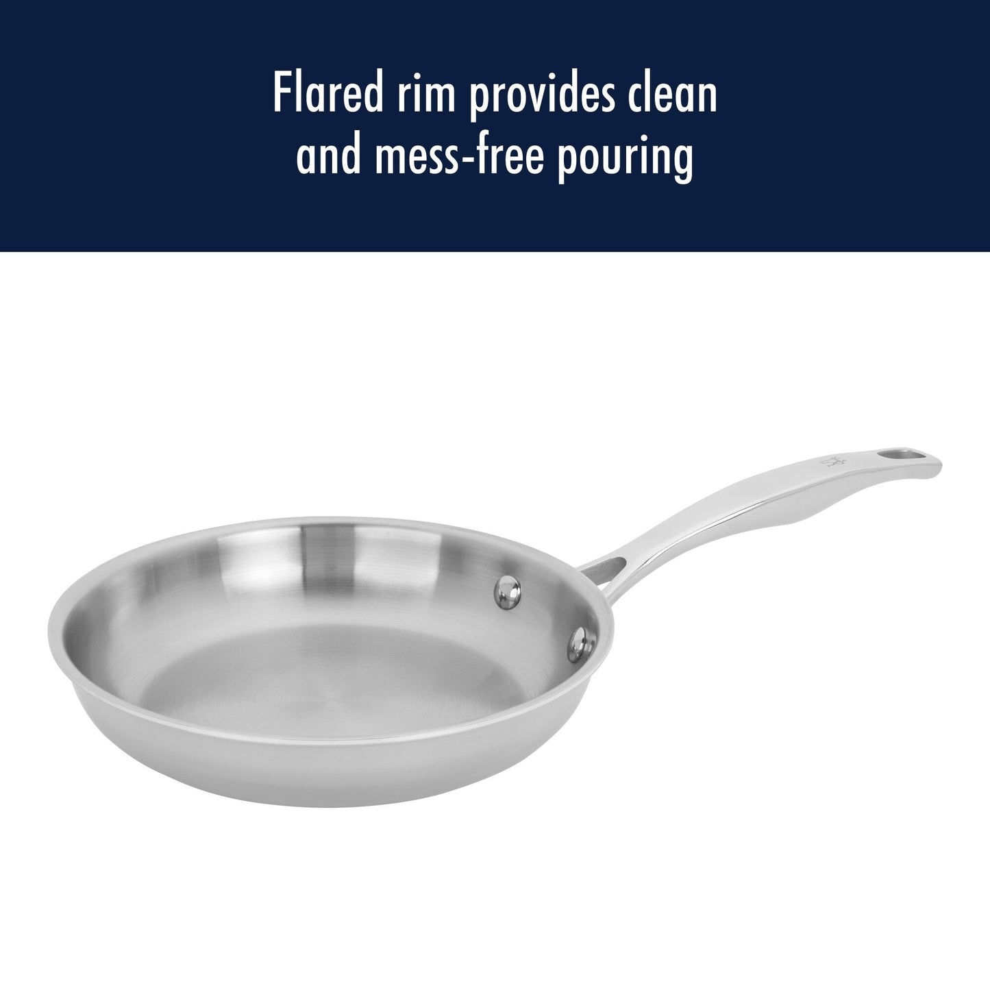 Henckels Clad H3 8-inch Stainless Steel Fry Pan
