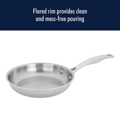 Henckels Clad H3 8-inch Stainless Steel Fry Pan
