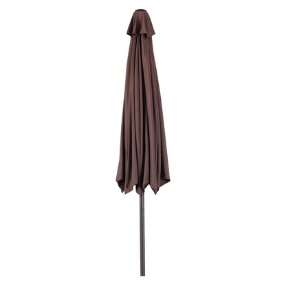 Holme 9-foot Steel Market Patio Umbrella with Tilt-and-Crank