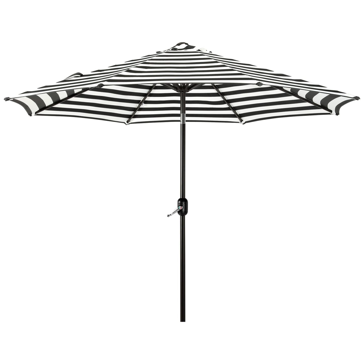Holme 9-foot Steel Market Patio Umbrella with Tilt-and-Crank