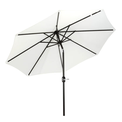 Holme 9-foot Steel Market Patio Umbrella with Tilt-and-Crank