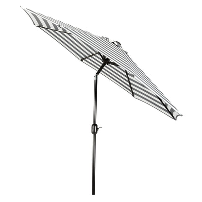 Holme 9-foot Steel Market Patio Umbrella with Tilt-and-Crank