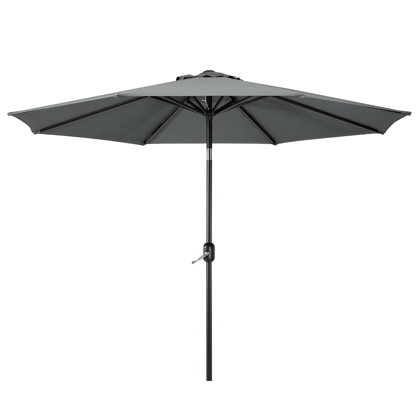Holme 9-foot Steel Market Patio Umbrella with Tilt-and-Crank