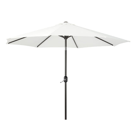 Holme 9-foot Steel Market Patio Umbrella with Tilt-and-Crank