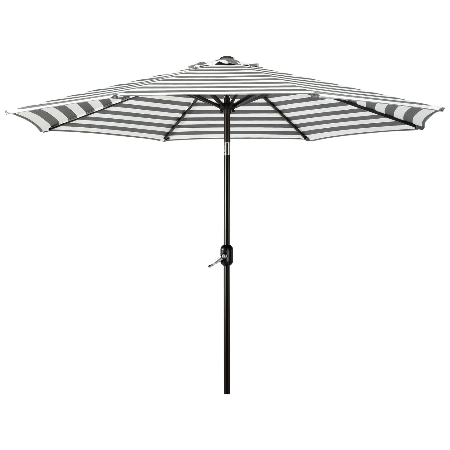 Holme 9-foot Steel Market Patio Umbrella with Tilt-and-Crank