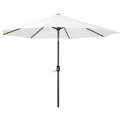 Holme 9-foot Steel Market Patio Umbrella with Tilt-and-Crank