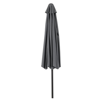 Holme 9-foot Steel Market Patio Umbrella with Tilt-and-Crank