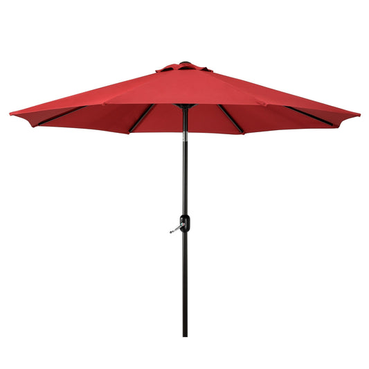 Holme 9-foot Steel Market Patio Umbrella with Tilt-and-Crank
