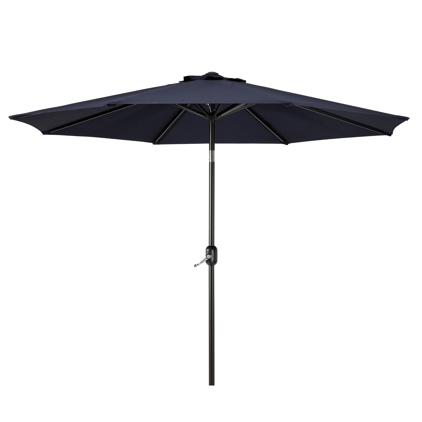 Holme 9-foot Steel Market Patio Umbrella with Tilt-and-Crank