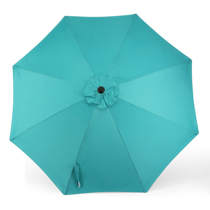 Holme 9-foot Steel Market Patio Umbrella with Tilt-and-Crank