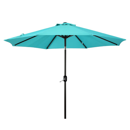 Holme 9-foot Steel Market Patio Umbrella with Tilt-and-Crank