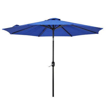 Holme 9-foot Steel Market Patio Umbrella with Tilt-and-Crank