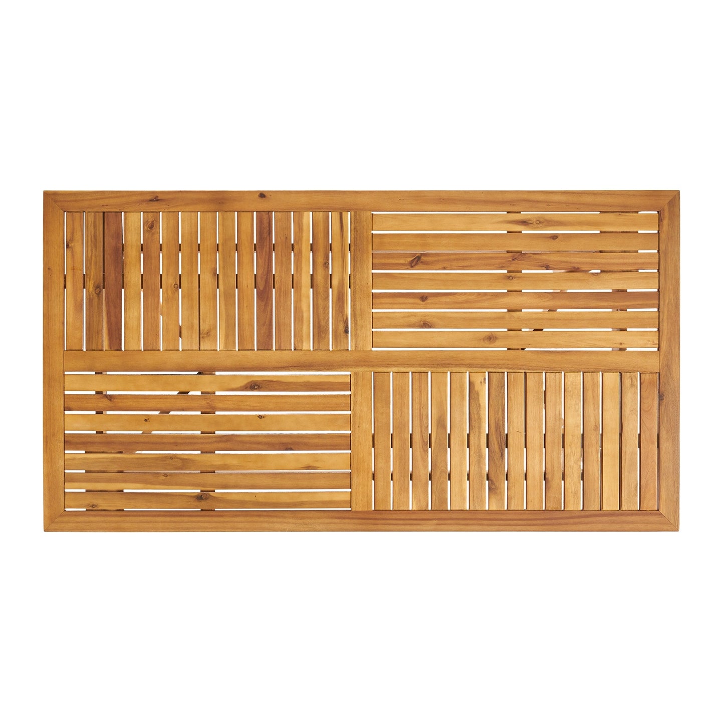 Holomn Outdoor 7-piece Acacia Wood Dining Set with Rope Chairs by Christopher Knight Home
