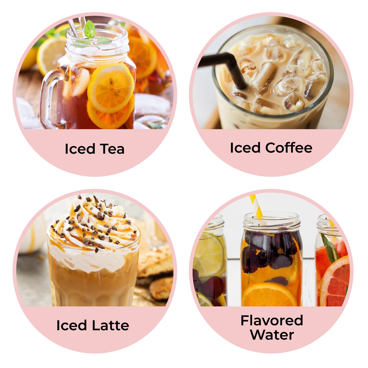 HomeCraft 3-Quart White Stainless Steel Café' Ice Iced Coffee and Tea Brewing System