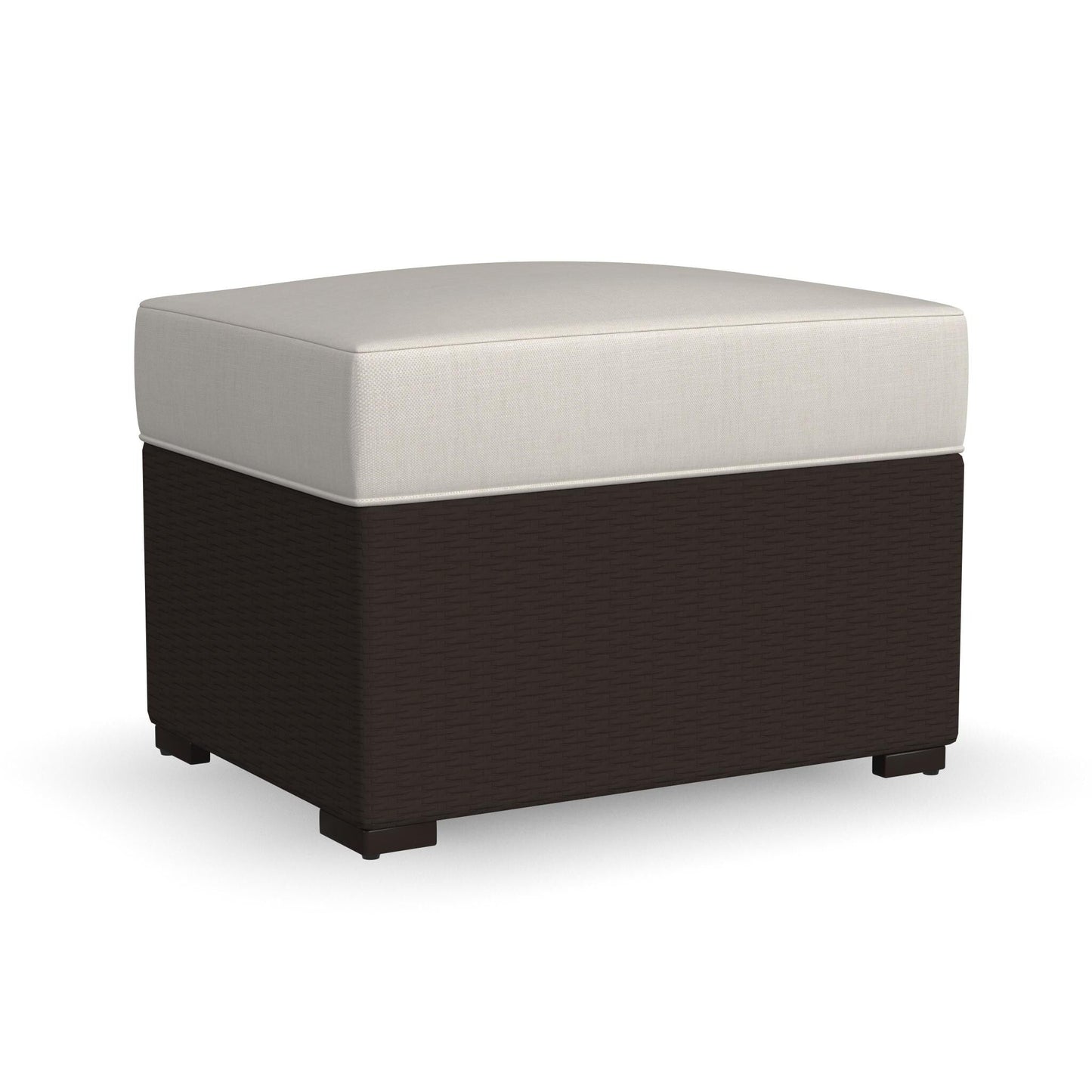 Homestyles 2-Piece Palm Springs Outdoor Arm Chair and Ottoman Set