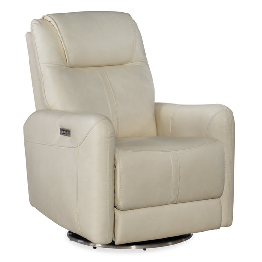 Hooker Furniture RC601-PHSZ Steffen 31 Wide Leather Swivel Power