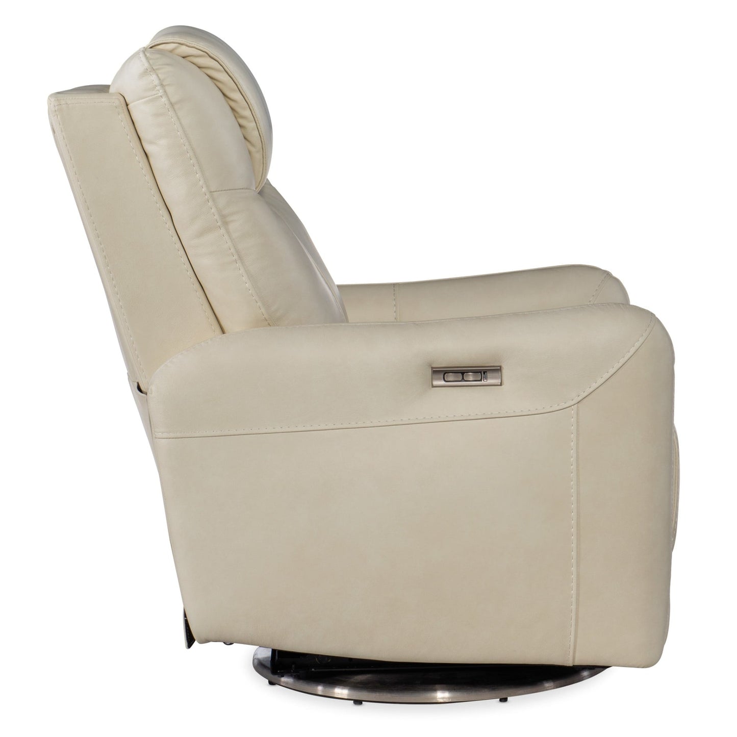 Hooker Furniture RC601-PHSZ Steffen 31 Wide Leather Swivel Power