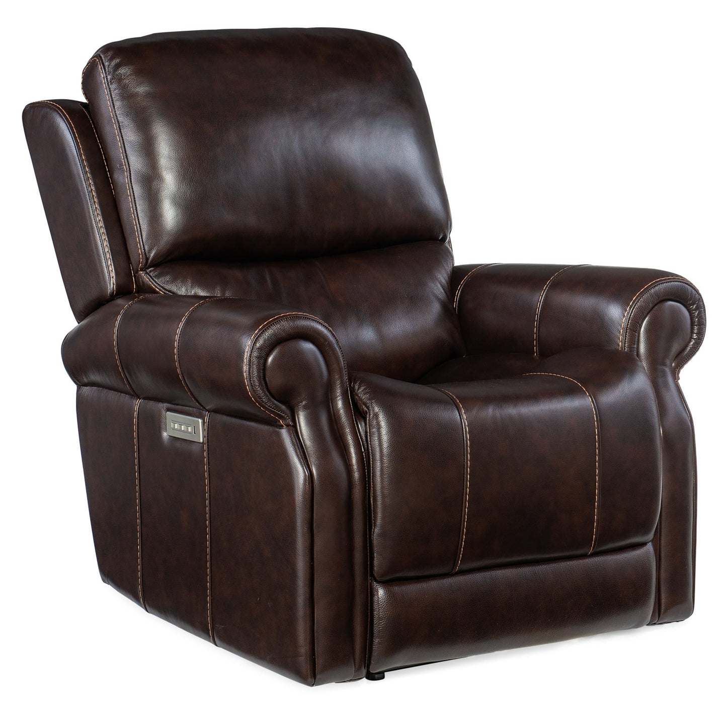 Hooker Furniture RC602-PHZL Eisley 39 Wide Leather Power Recliner