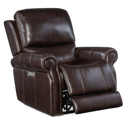 Hooker Furniture RC602-PHZL Eisley 39 Wide Leather Power Recliner
