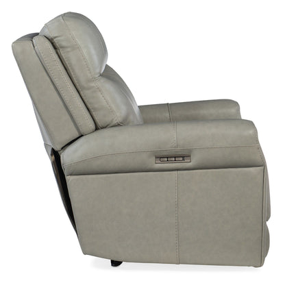 Hooker Furniture RC603-PHZL Carroll 34 Wide Leather Power Recliner